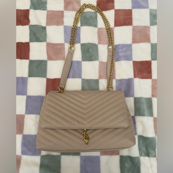 SHEIN Handbags - NEUTRAL CHEVRON PURSE